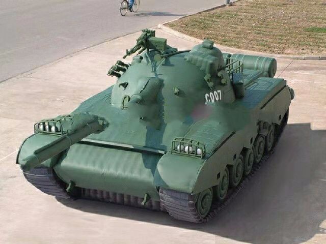 宽城军用充气坦克车
